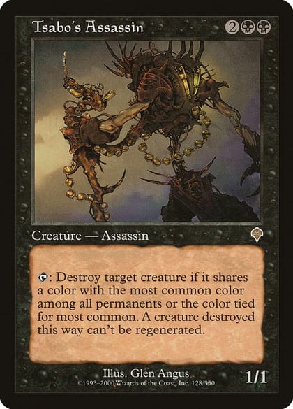 Tsabo's Assassin, Invasion 128