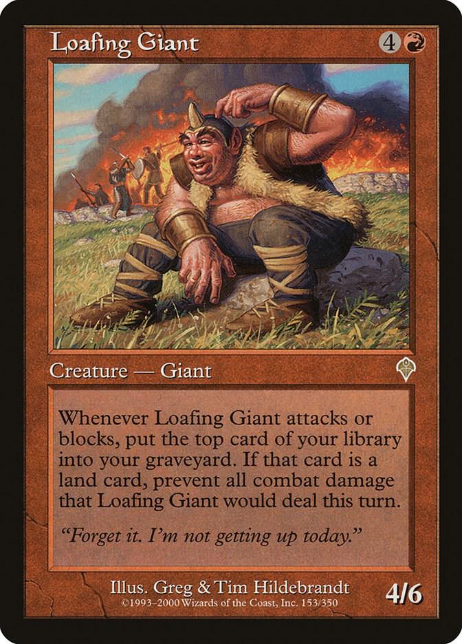 Loafing Giant, Invasion 153