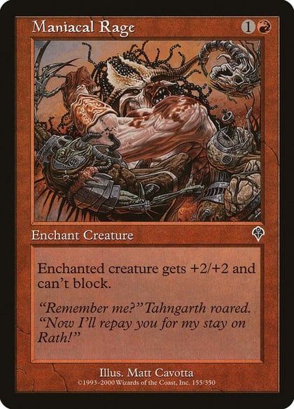 Maniacal Rage, Invasion 155