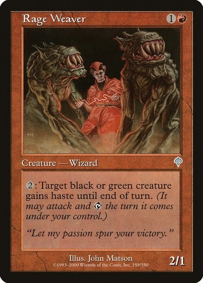Rage Weaver, Invasion 159