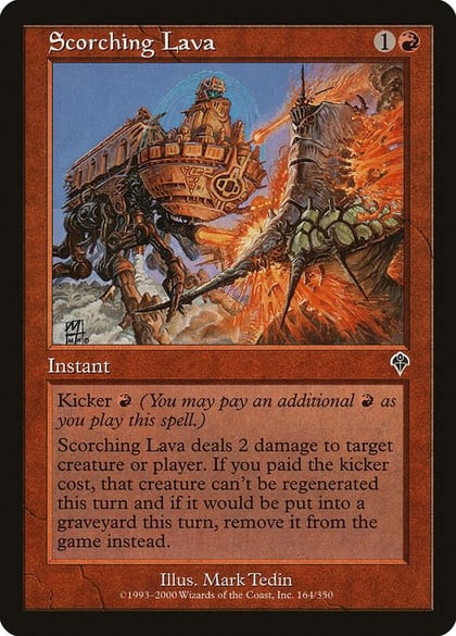 Scorching Lava, Invasion 164
