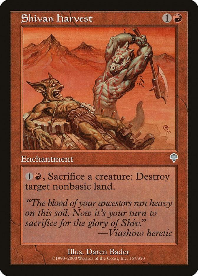 Shivan Harvest, Invasion 167