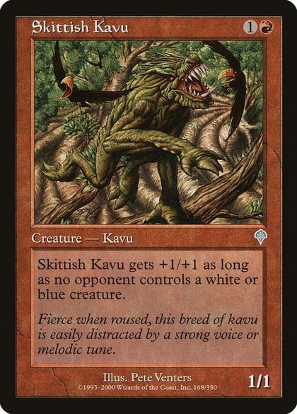Skittish Kavu, Invasion 168