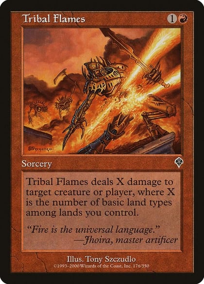 Tribal Flames, Invasion 176