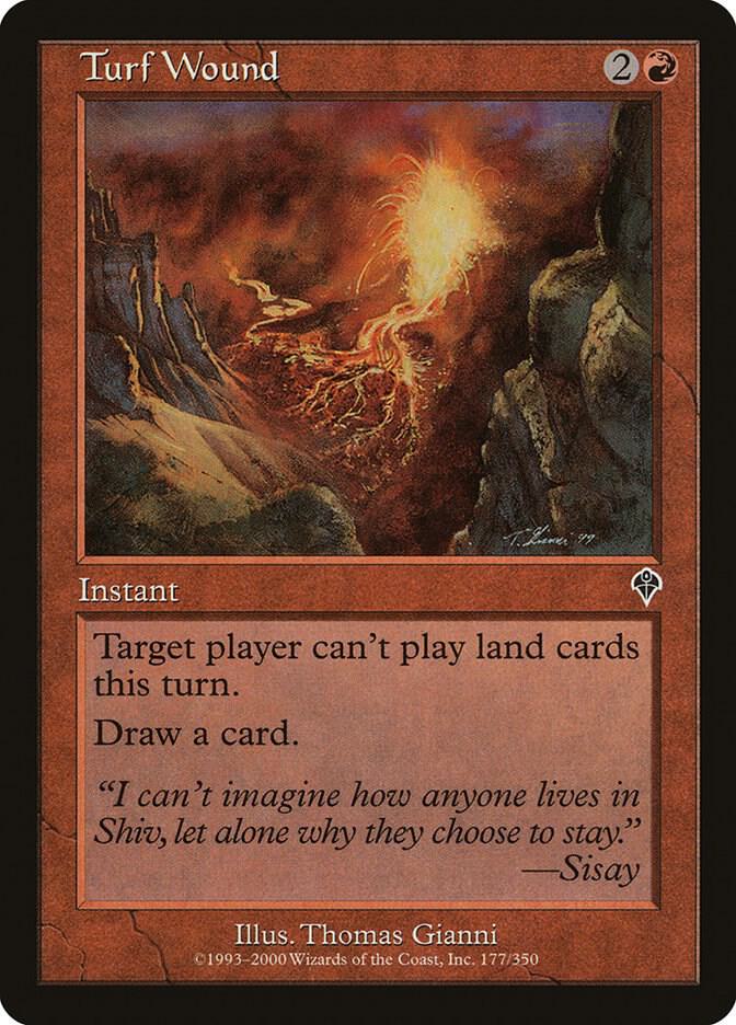 Turf Wound, Invasion 177