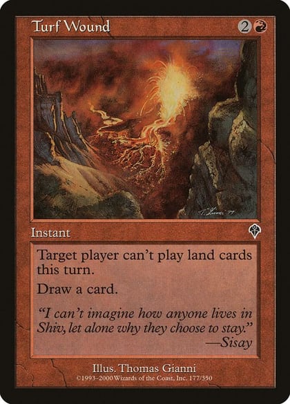 Turf Wound, Invasion 177