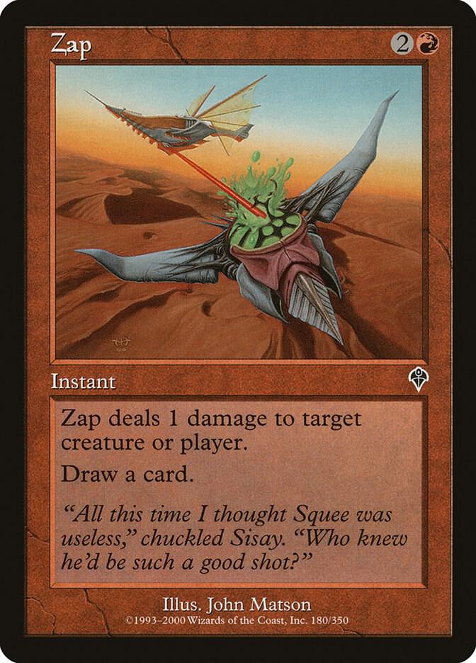 Zap, Invasion 180