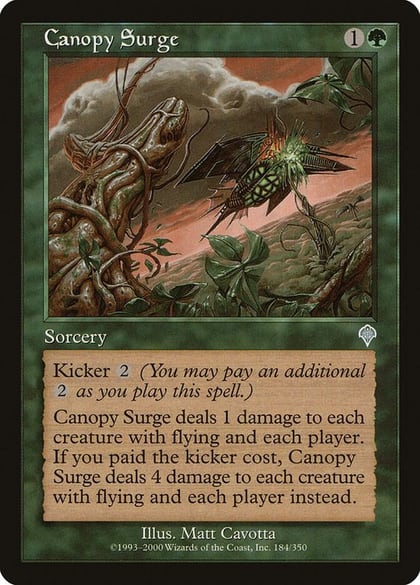Canopy Surge, Invasion 184