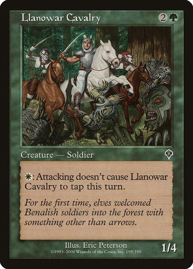 Llanowar Cavalry, Invasion 195