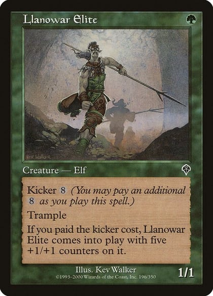 Llanowar Elite, Invasion 196