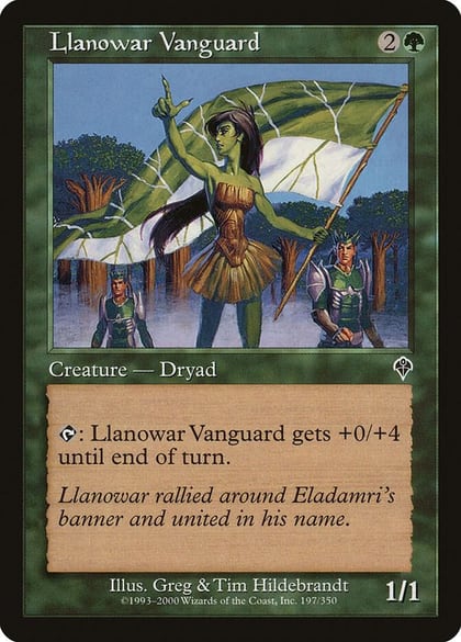 Llanowar Vanguard, Invasion 197