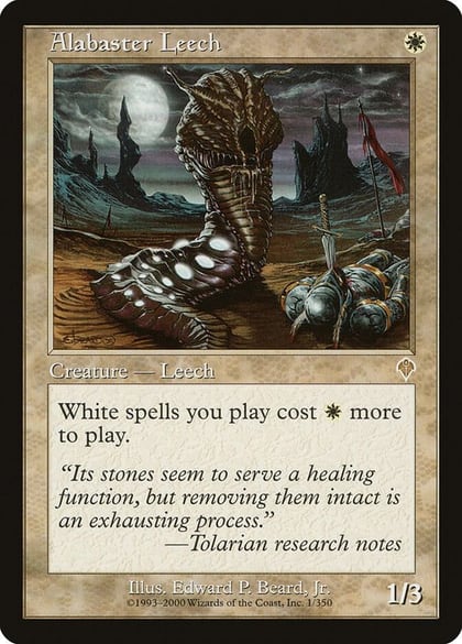 Alabaster Leech, Invasion 1