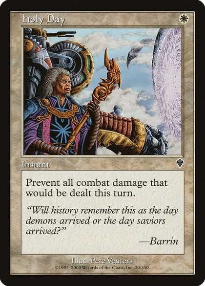 Holy Day, Invasion 20
