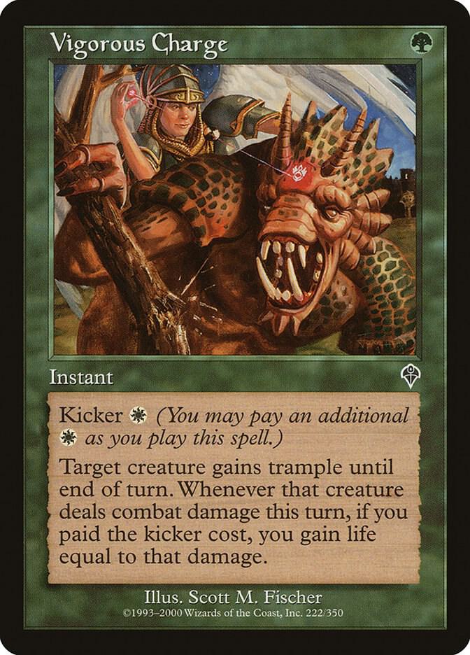 Vigorous Charge, Invasion 222