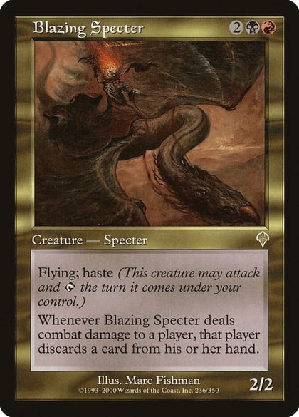 Blazing Specter, Invasion 236