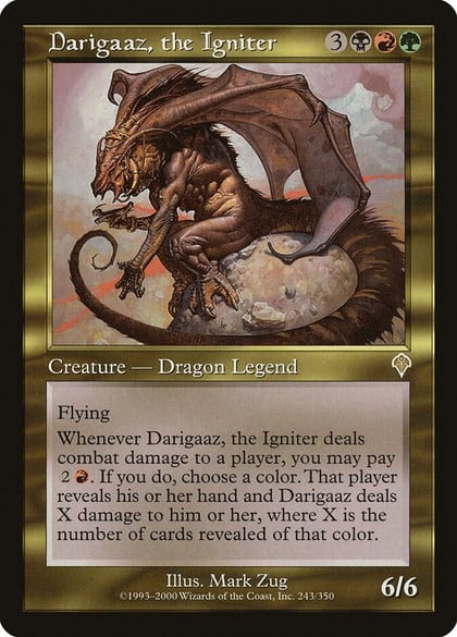 Darigaaz, the Igniter, Invasion 243
