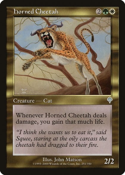 Horned Cheetah, Invasion 251