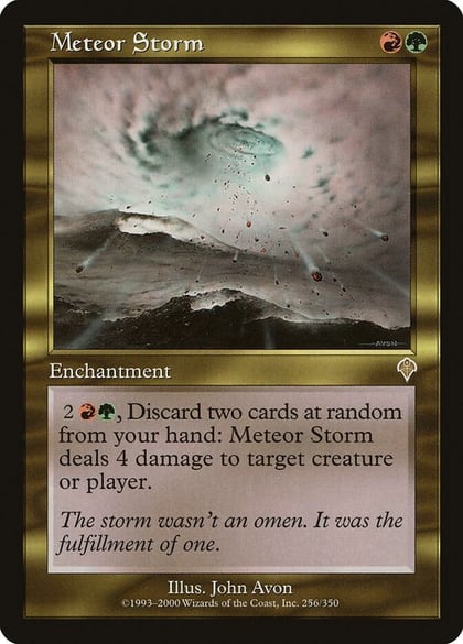 Meteor Storm, Invasion 256