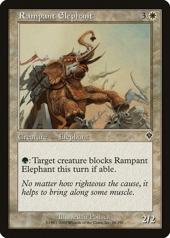 Rampant Elephant, Invasion 28