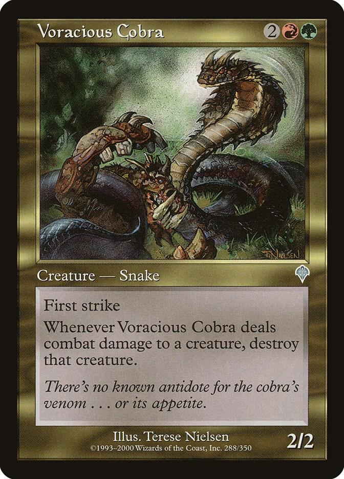 Voracious Cobra, Invasion 288