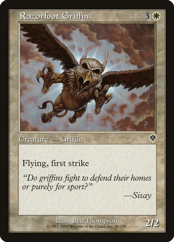 Razorfoot Griffin, Invasion 29