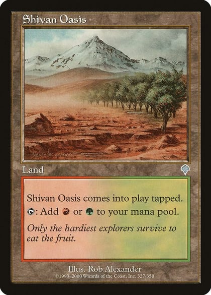 Shivan Oasis, Invasion 327