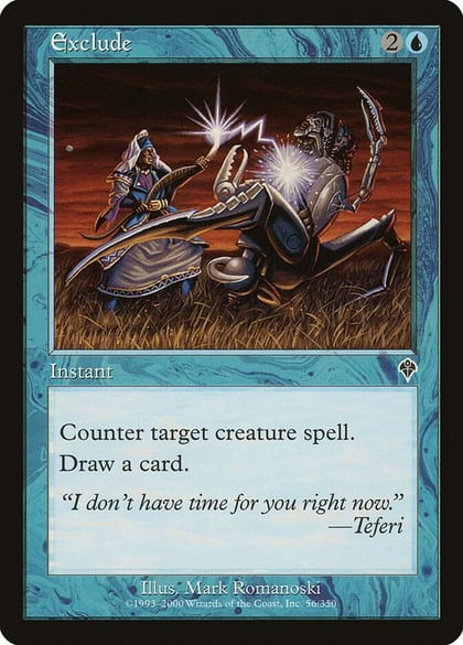 Exclude, Invasion 56