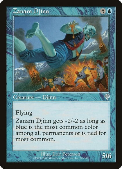 Zanam Djinn, Invasion 90