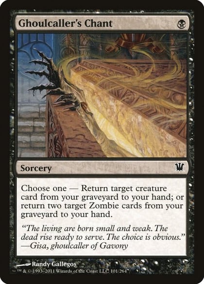 Ghoulcaller's Chant, Innistrad 101