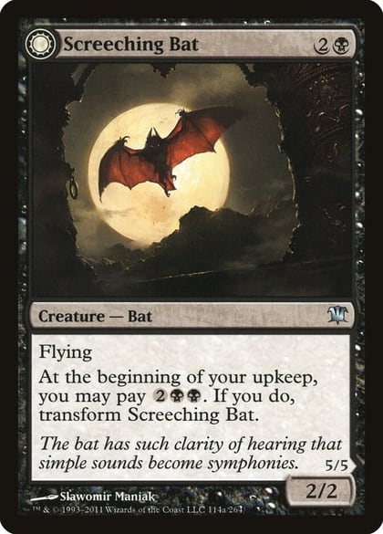 Screeching Bat, Innistrad 114