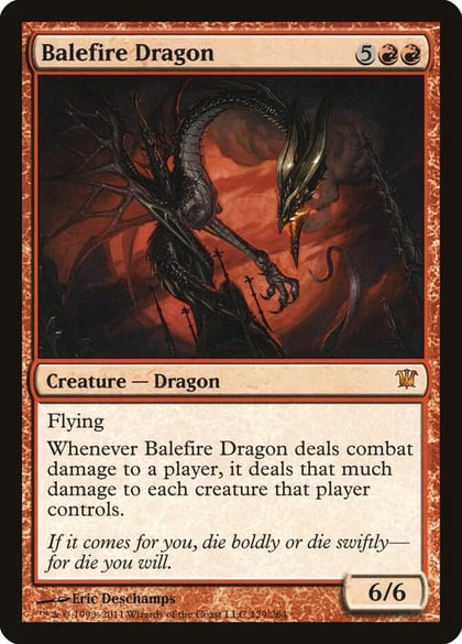 Balefire Dragon, Innistrad 129