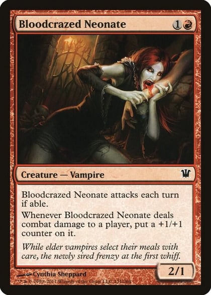 Bloodcrazed Neonate, Innistrad 131
