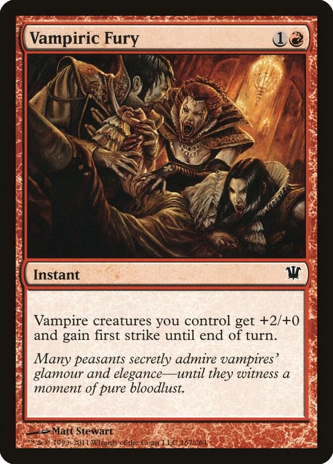 Vampiric Fury, Innistrad 167