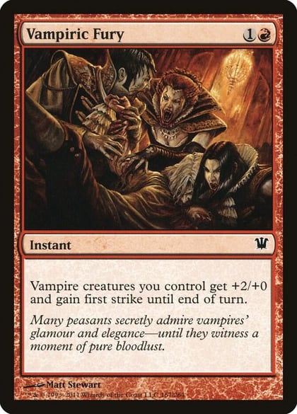 Vampiric Fury, Innistrad 167