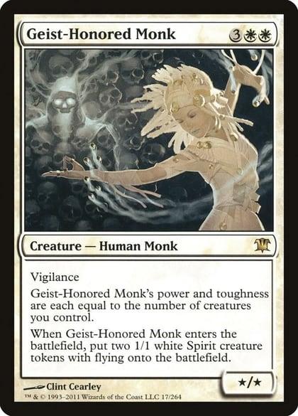 Geist-Honored Monk, Innistrad 17