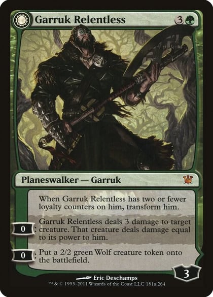Garruk Relentless, Innistrad 181