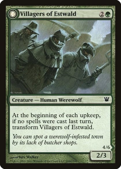 Villagers of Estwald, Innistrad 209