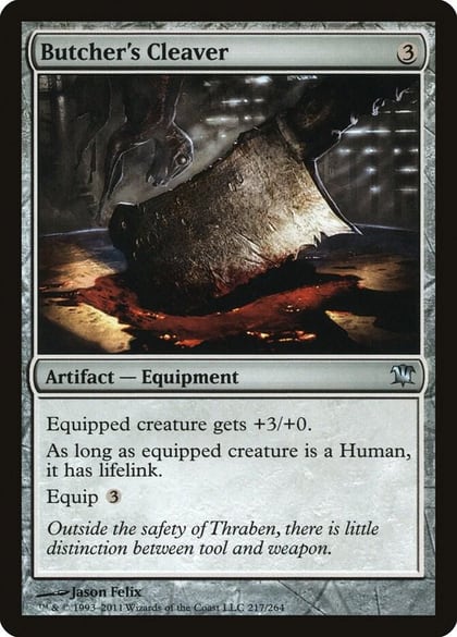 Butcher's Cleaver, Innistrad 217