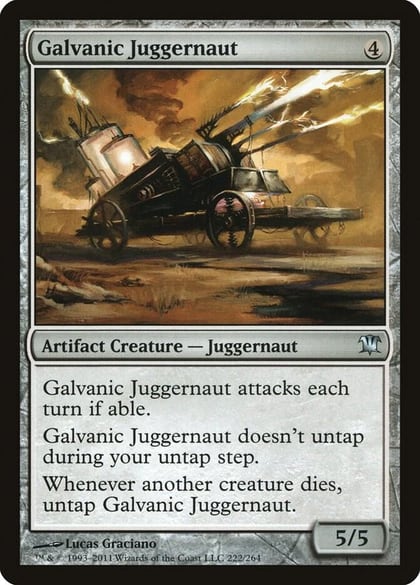 Galvanic Juggernaut, Innistrad 222