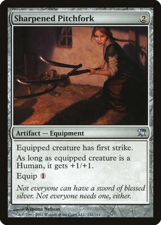Sharpened Pitchfork, Innistrad 232
