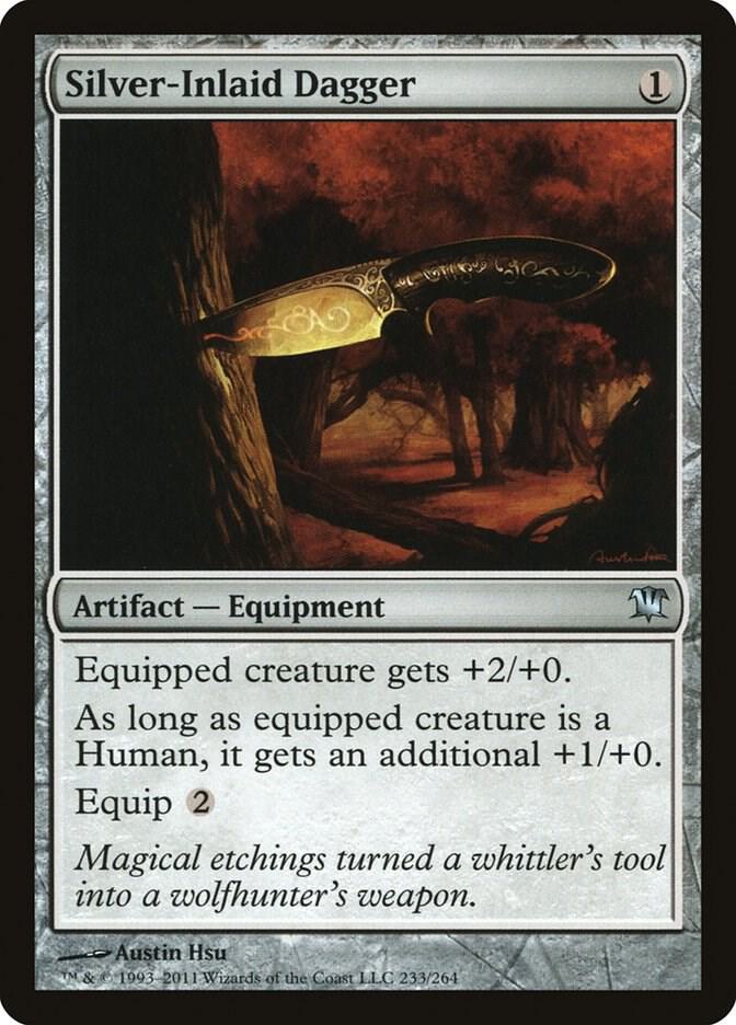Silver-Inlaid Dagger, Innistrad 233