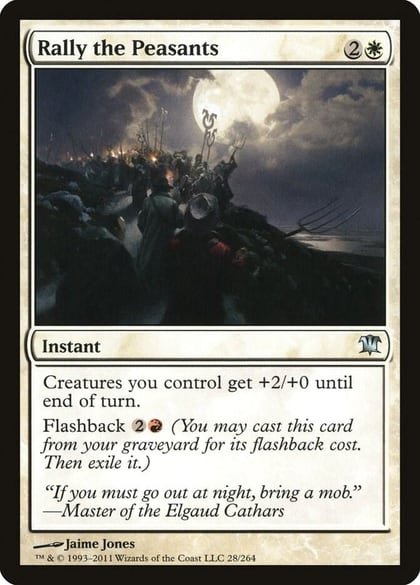 Rally the Peasants, Innistrad 28