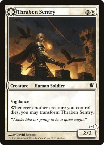 Thraben Sentry, Innistrad 38