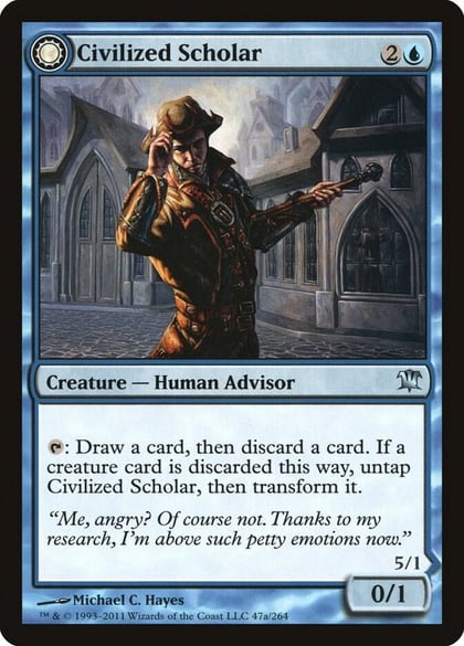 Civilized Scholar, Innistrad 47