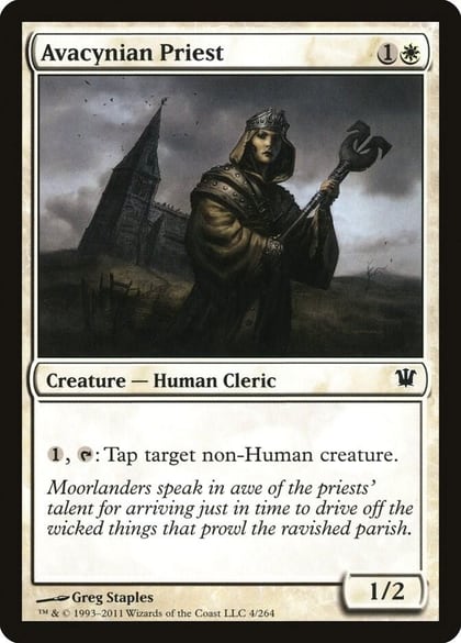 Avacynian Priest, Innistrad 4
