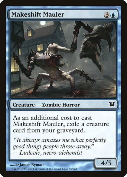 Makeshift Mauler, Innistrad 65