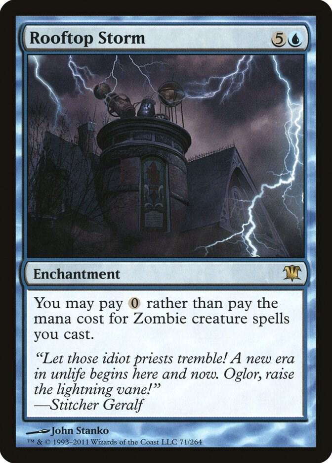 Rooftop Storm, Innistrad 71