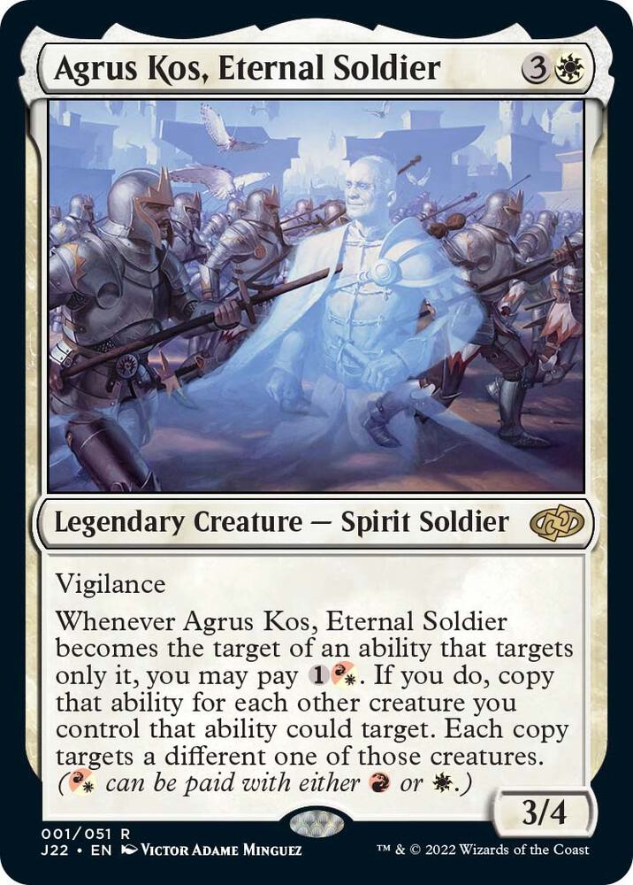 Agrus Kos, Eternal Soldier, Jumpstart 2022 1