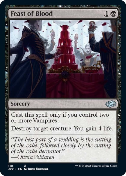 Feast of Blood, Jumpstart 2022 118