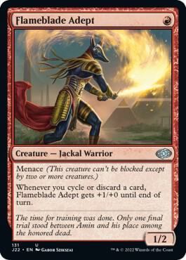 Flameblade Adept, Jumpstart 2022 131